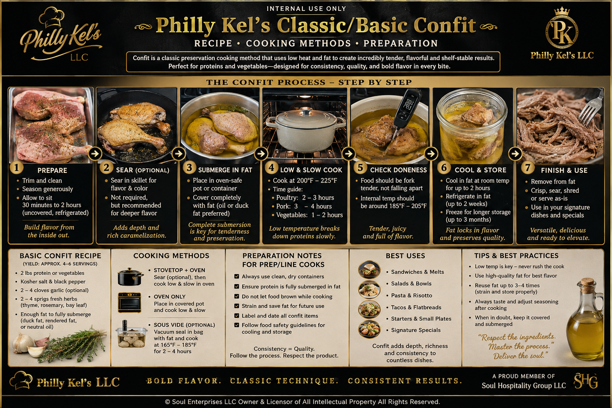 Masterclass #003 — Confit: Understanding the Classic Cooking Method