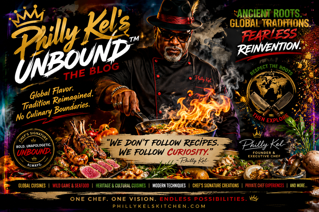 The Boundless Table™  Ancient Roots. Global Traditions. Fearless Reinvention.