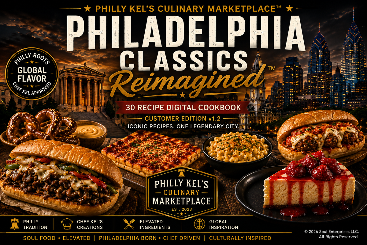Philadelphia Classics Reimagined™ — 30-Recipe Digital Cookbook — Customer Edition v1.2