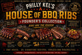 Philly Kel’s House of BBQ Ribs™ Founder’s Collection — 25 Signature Recipes
